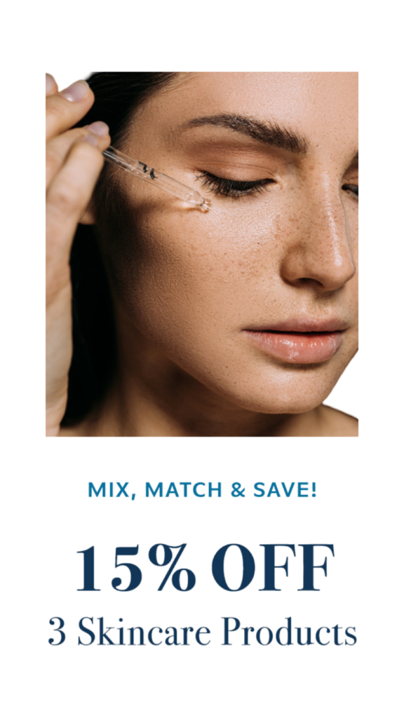 15% skincare special offer